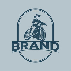 vintage rider logo