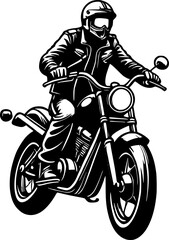 biker cartoon