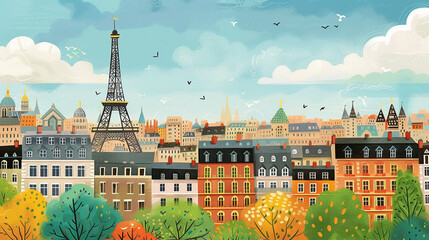 A Paris illustration
