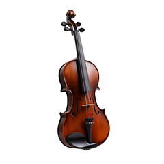 Fototapeta na wymiar Clean Violin Cutout, Ensuring a Polished Appearance in Musical Graphics