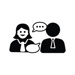Discussion communication icon