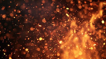 Fototapeta na wymiar Flame burn fire blaze abstract texture wallpaper background 