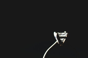 A wedding ring is a finger ring typically worn on the base of the left ring finger, usually forged...
