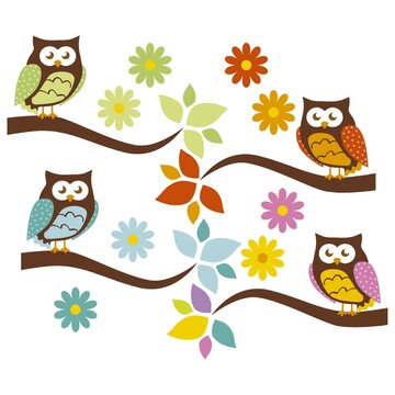 Owls Trees