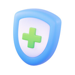 Obraz premium Medical Insurance 3D Illustration