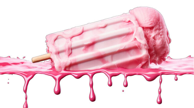 Fresh Pink ice carem png
