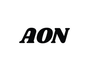 AON logo design vector template