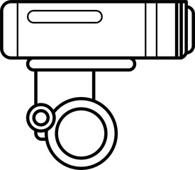 light Outline Vector Illustration