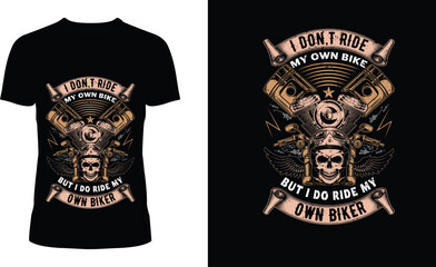 Advance Motorcycle t-shirt design 