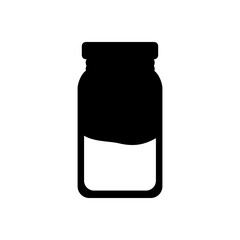 jar icon. jar design concept flat illustration on white background..eps