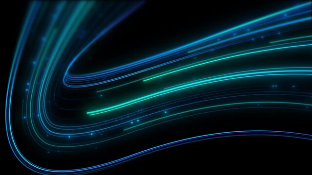 abstract curve technology digital network background .flow data beautiful.
.with blue light digital effect corporate concept 