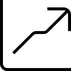 chart line interface icon