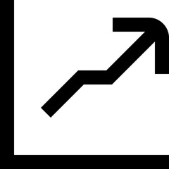 chart line interface icon