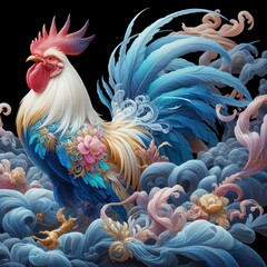 Chinese big rooster