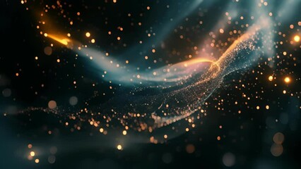 A delicate balance of attraction and repulsion as tiny particles within a magnetic field align and move in a dynamic dance of magnetic resonance.