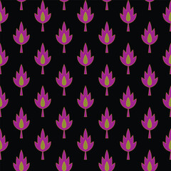 block print booti seamless repeat pattern