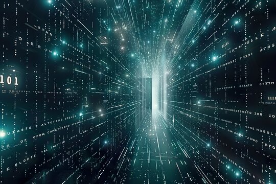 Code, HTML, php web programming source code. Abstract code background - 3d rendering background