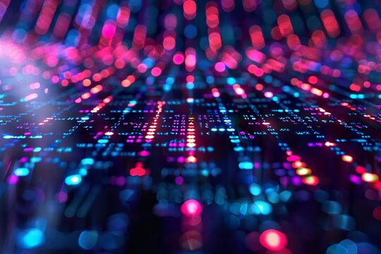 Code, HTML, php web programming source code. Abstract code background - 3d rendering background