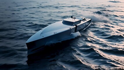 A team of engineers uses advanced technology to design and test more resilient and adaptable hulls for seafaring vessels.