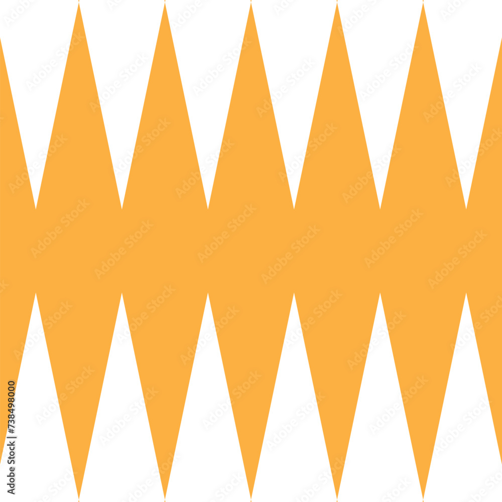 Poster abstract geometric repeatable orange rhombus pattern.