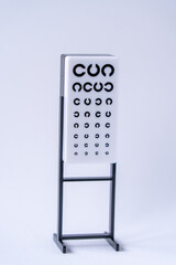 視力検査で用いるランドルト環