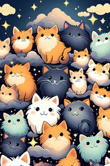 cute cats, Generative AI