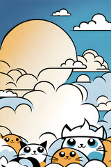 cute cats, Generative AI