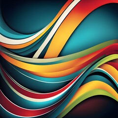 Abstract beautiful multi-color background