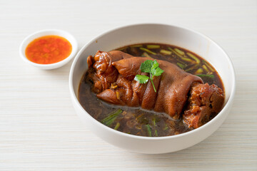 Stewed Pork Knuckle or Stewed Pork Leg