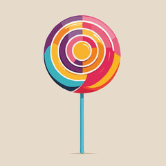 lollipop on a stick