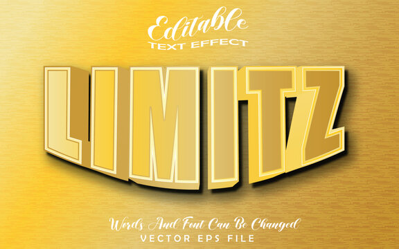 TEXT EFFECT EDITABLE