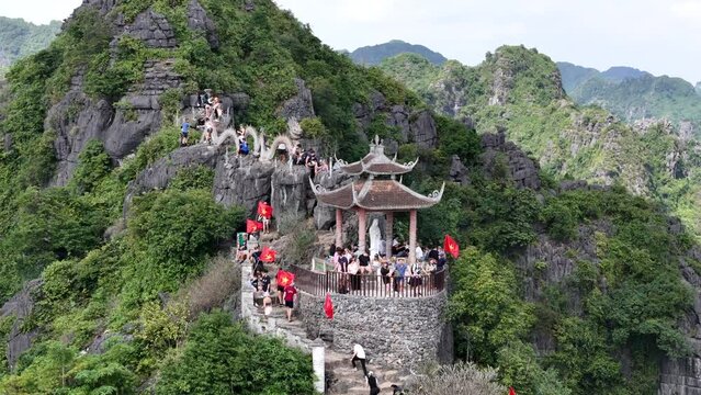 Hang Mua Viewpoint located in the stunning mountain region of Northern Vietnam, Hang Mua Viewpoint Caves seems like a must-see destination for any adventure traveler.