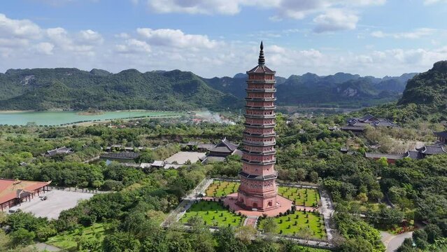 Bai Dinh Temple Spiritual and Cultural Complex is a complex of Buddhist temples on Bai Dinh Mountain in Gia Vien District, Ninh Binh Province, Vietnam. 