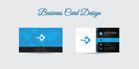 Professional business card design.