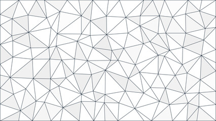 White Asymmetrical Geometry With Dark Lines Wallpaper Background