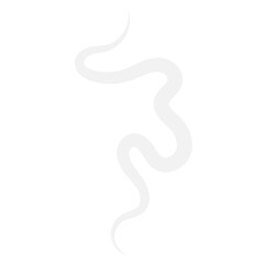 Naklejka premium Smoke Line Art