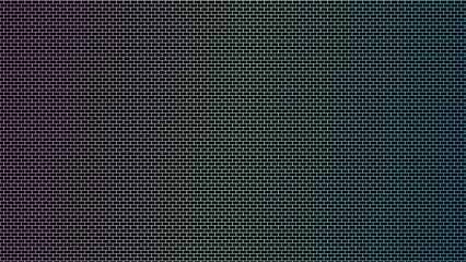 An illustration of a white and light blue gradient with black bricks.