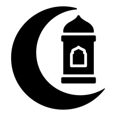 lamp glyph icon