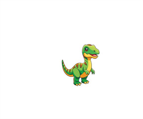 tyracosaurus character cartoon illustration