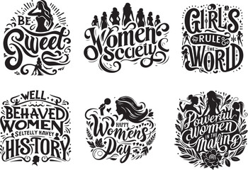 About Women Day T-shirt Design