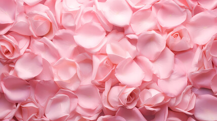 Rose flower illustration, floral banner with roses and bokeh glow