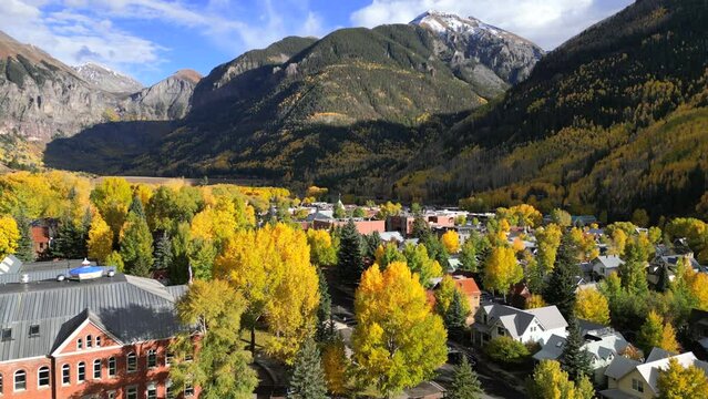 DJI - Telluride, Colorado - Fall Mountains