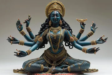 Fotobehang Kali Mata, The Goddess Of Destruction, indian god kali mata © Anjali
