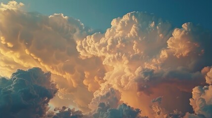 Clouds and cloud lightning