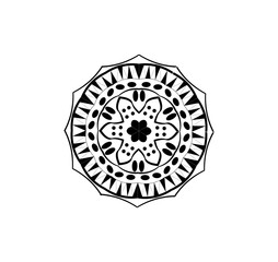 ornamental round lace ornament