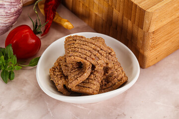 Liver Pate spread in the bowl