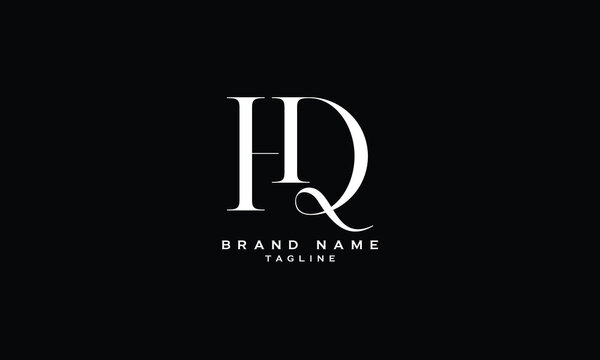 HRD, HDR, RHD, RDH, DRH, DHR, HD, DH, Abstract initial monogram letter alphabet logo design