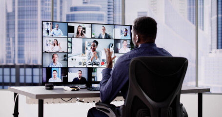 Video Conference Work Webinar Online