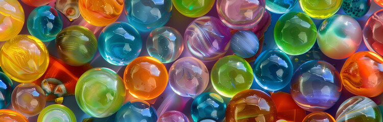 glass beads background