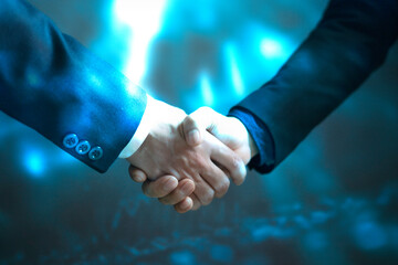  business concept ,businessmen Handshaking,Handshake Gesturing People Connection Deal Concept
